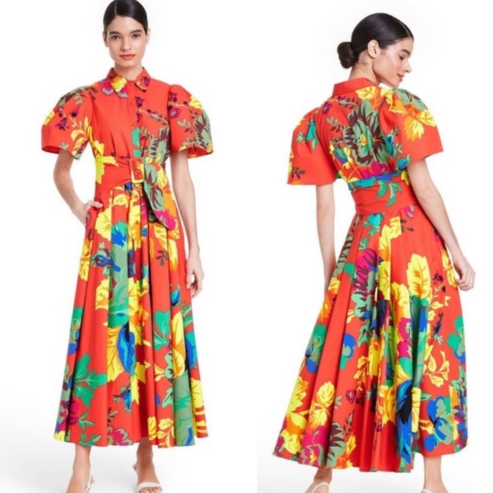 NWT! 🏆 CHRISTOPHER JOHN ROGERS Floral Dress